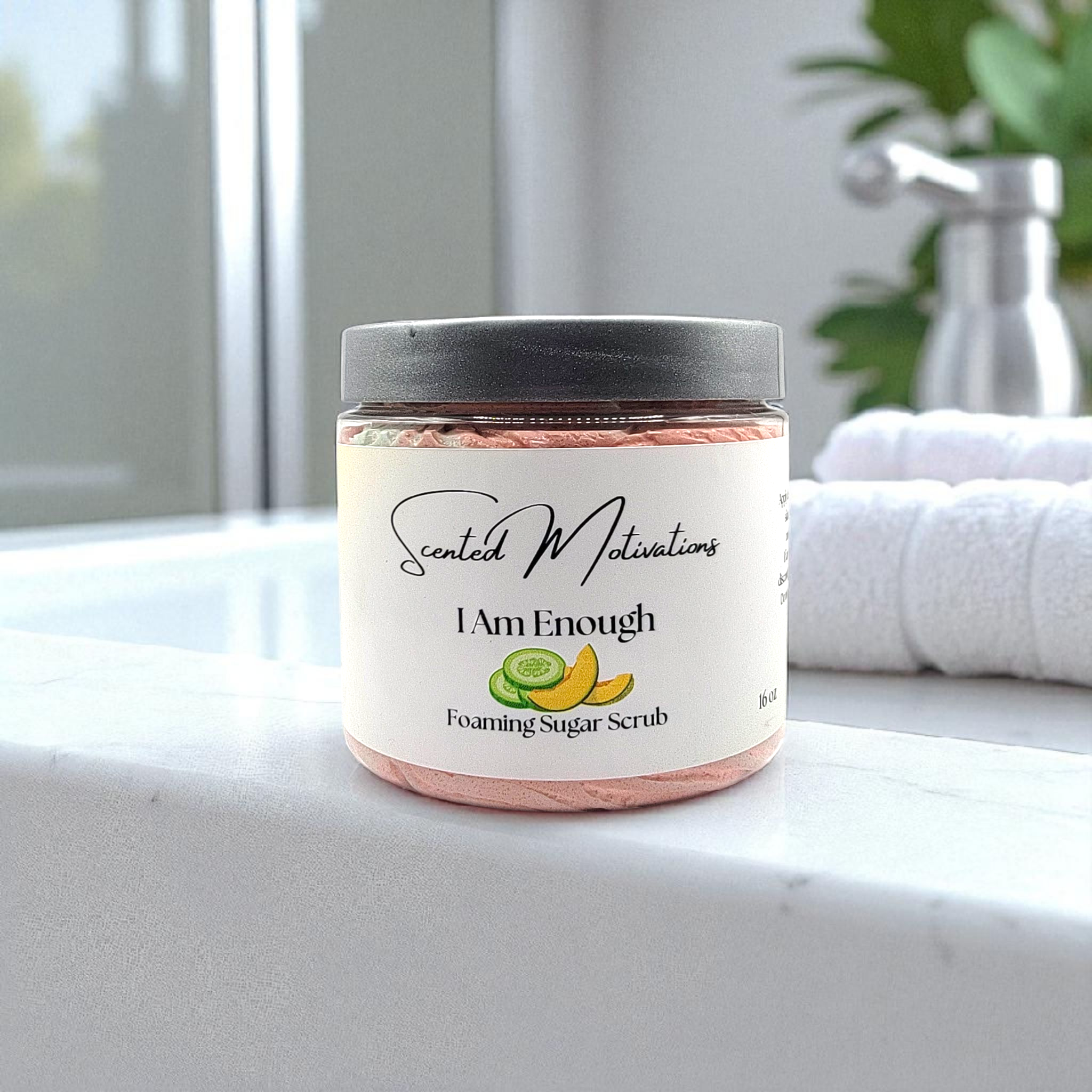I Am Enough Foaming Sugar Scrub