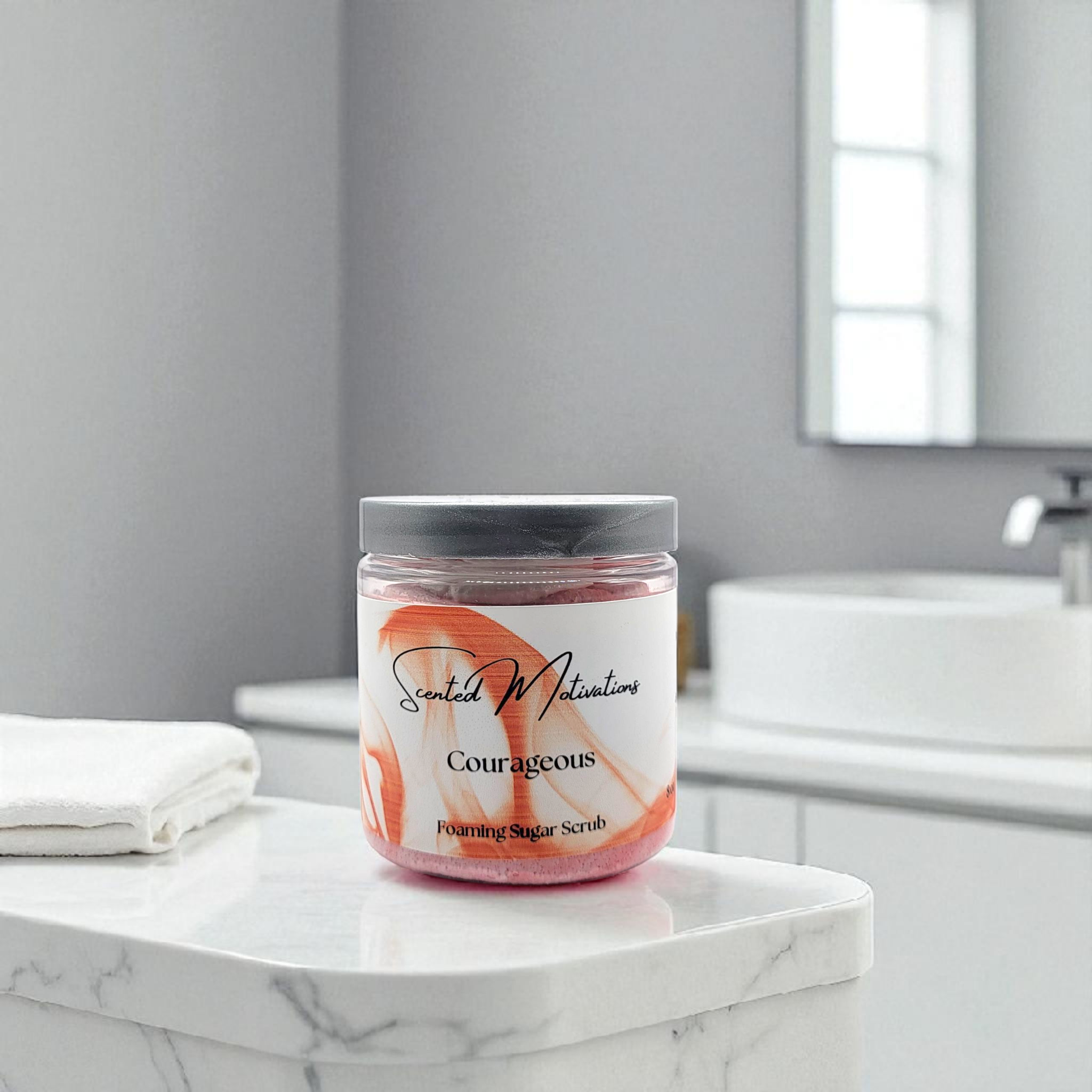 Courageous Foaming Sugar Scrub