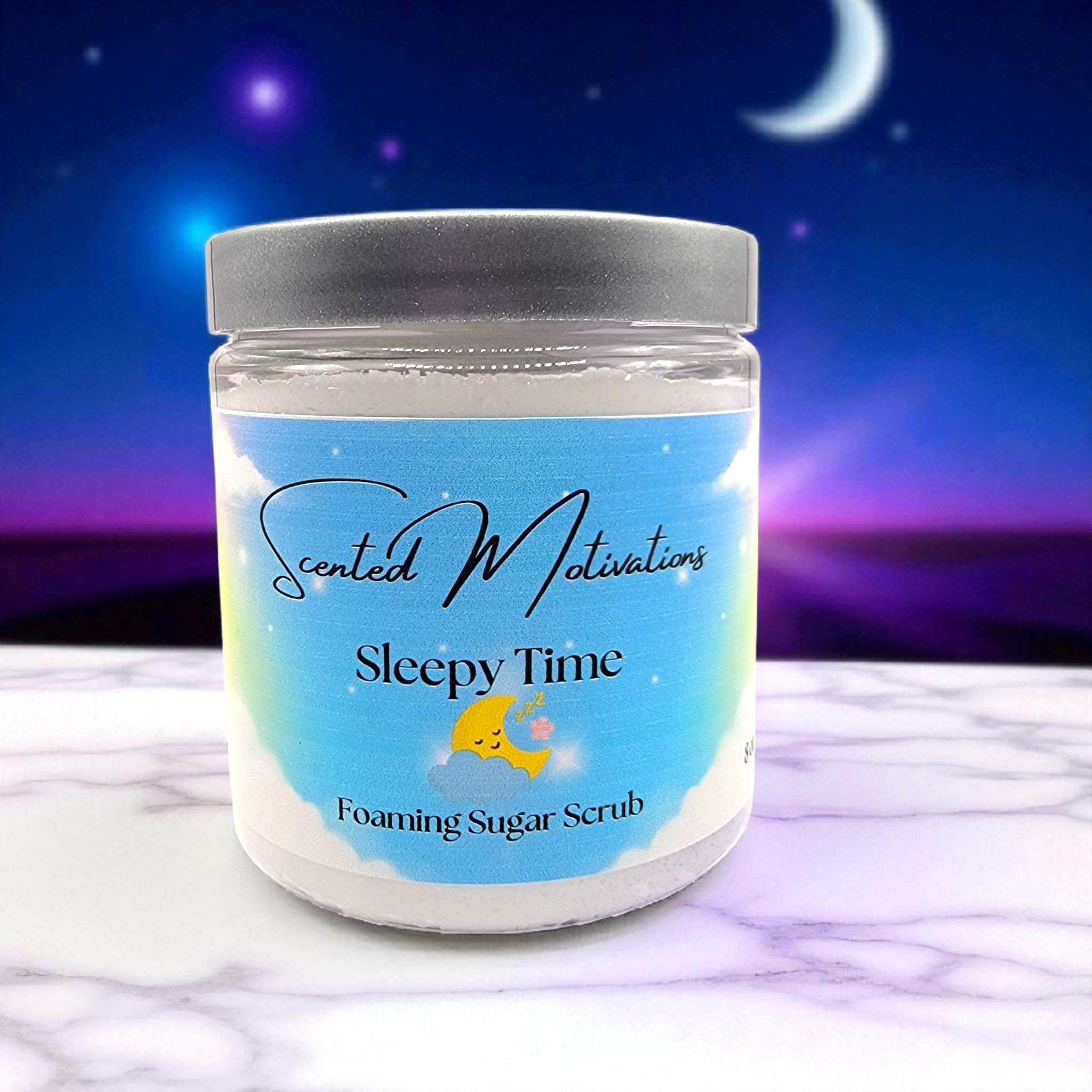 Sleepy Time Foaming Sugar Scrub