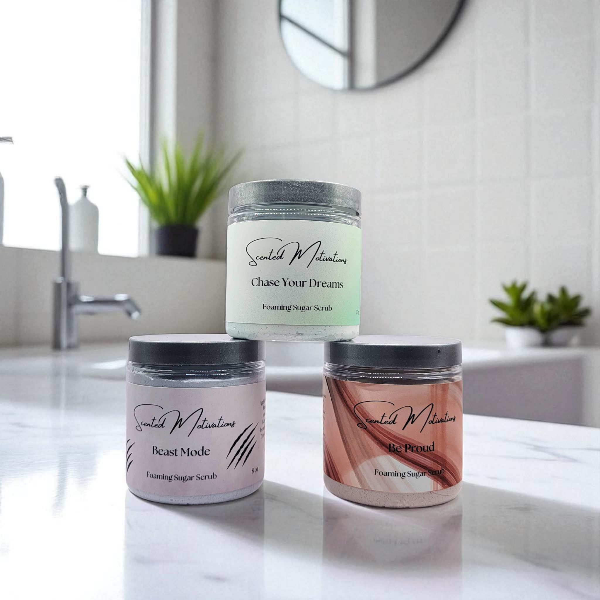 Men's Foaming Sugar Scrub