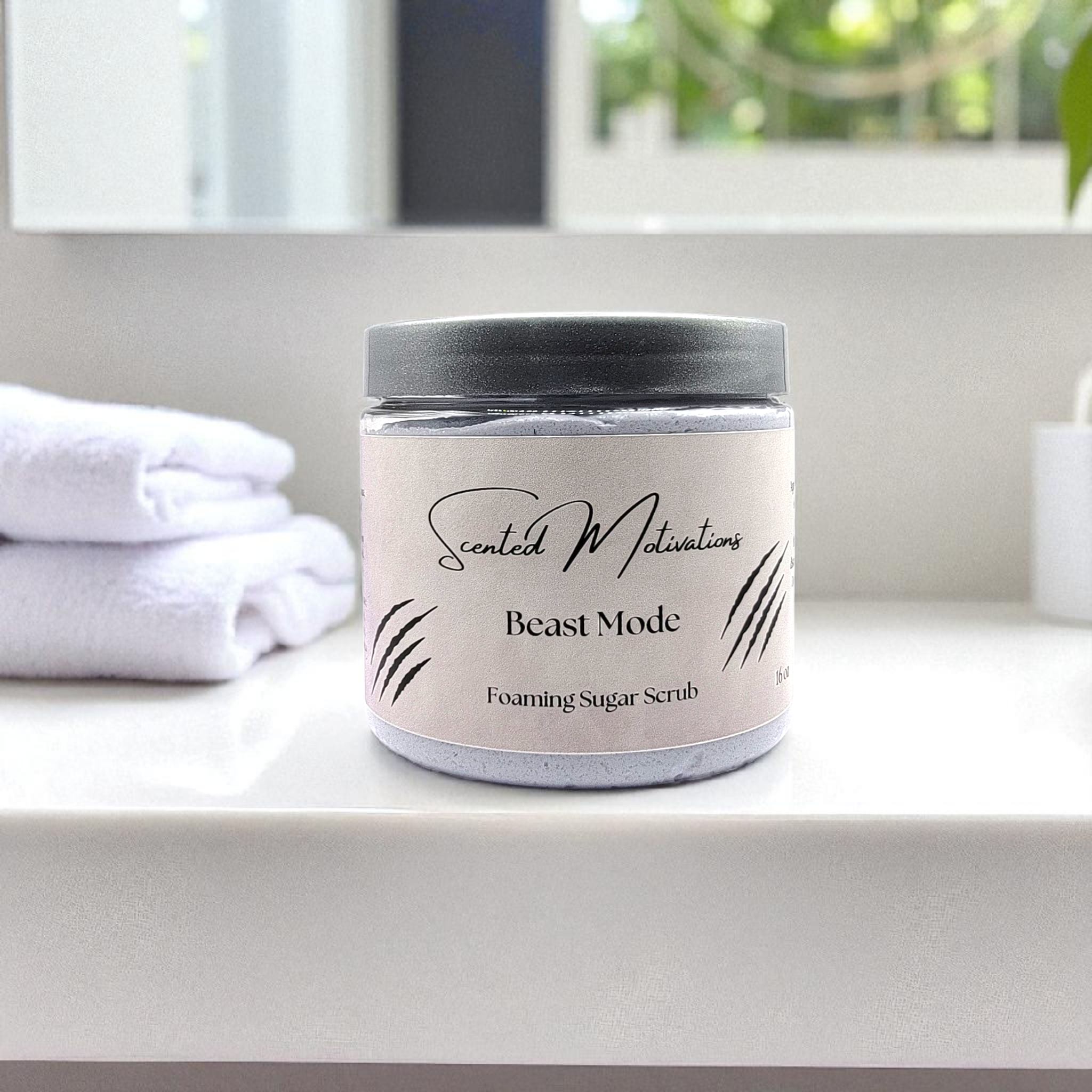 Beast Mode Foaming Sugar Scrub