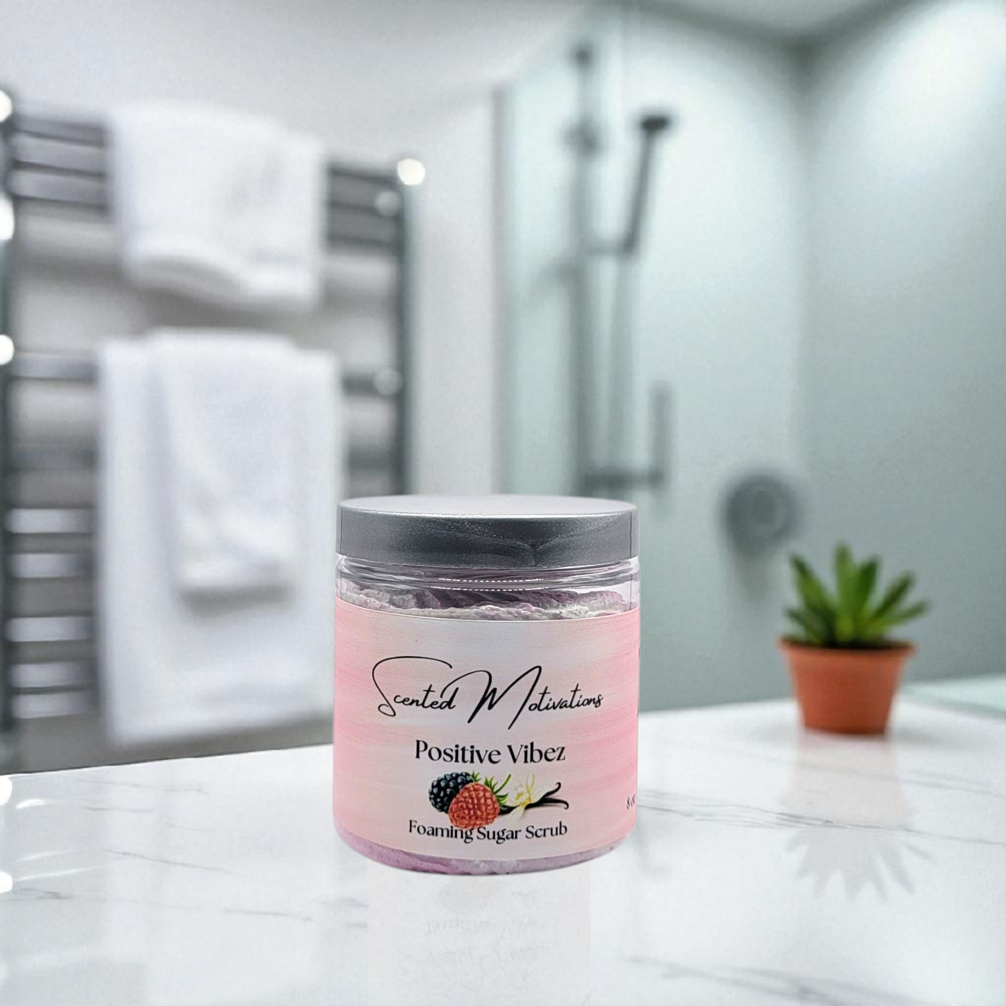 Positive Vibez Foaming Sugar Scrub