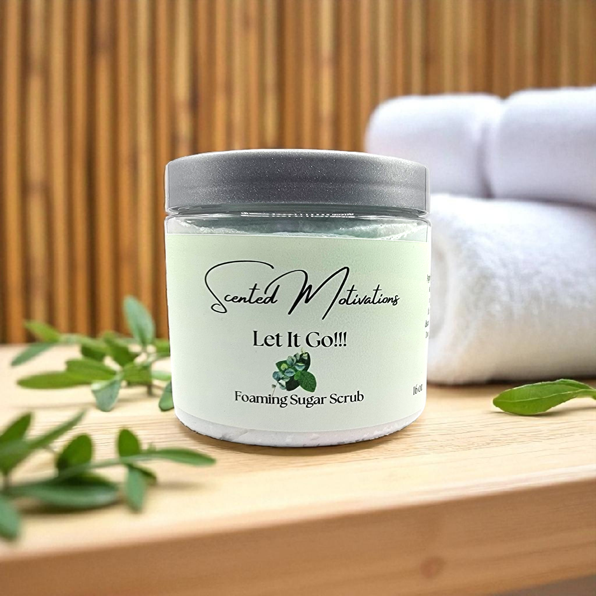 Let It Go!!! Foaming Sugar Scrub